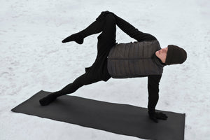 Winter yoga