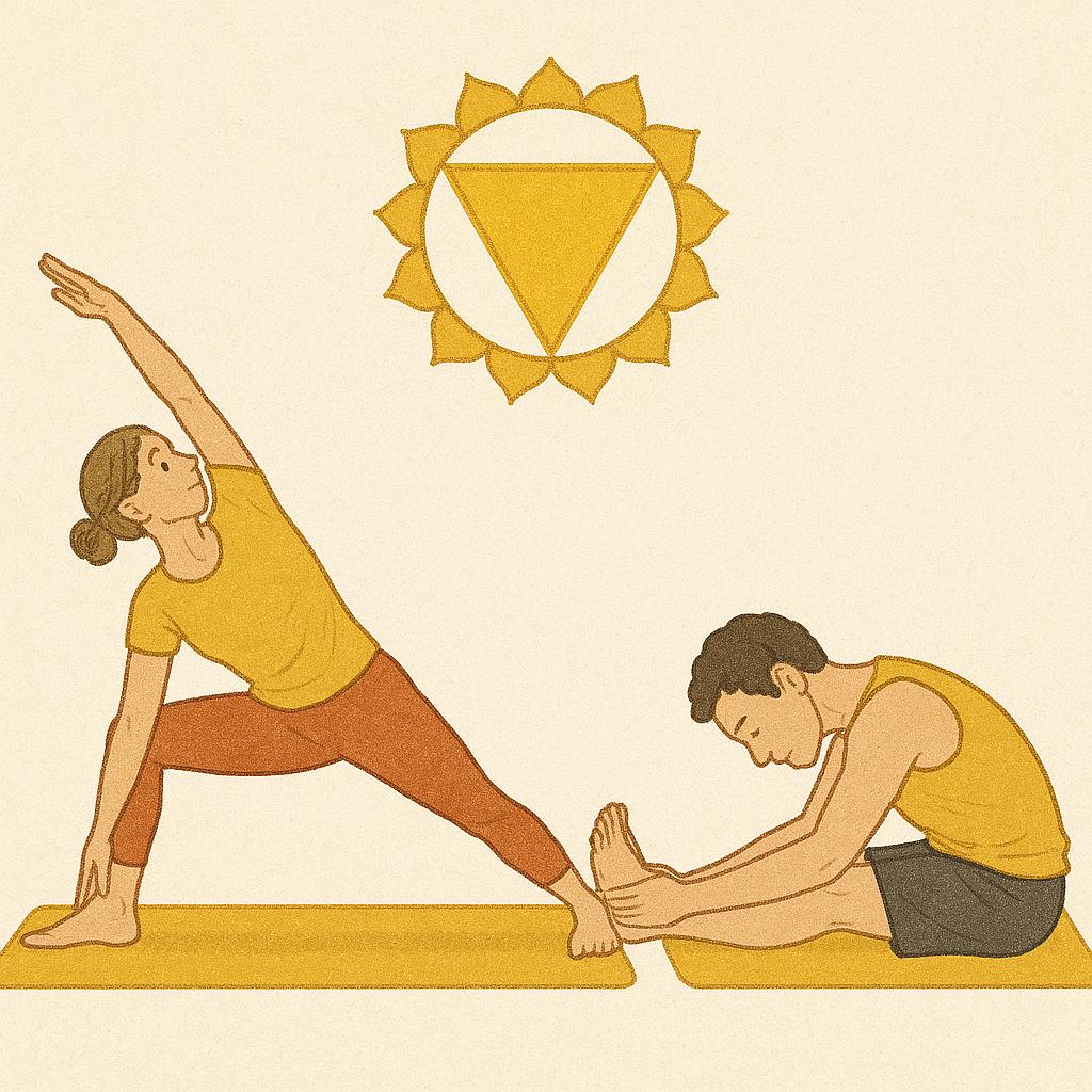 Solar plexus chakra yoga poses
