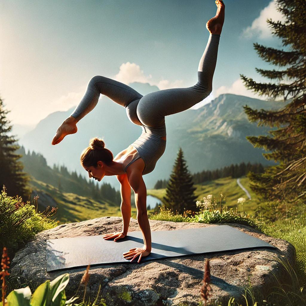 Yoga hand balance poses