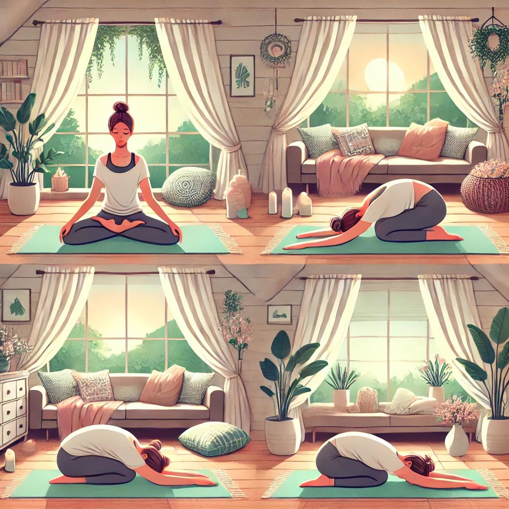 Yoga poses for nausea