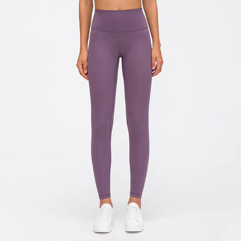 Purple yoga leggings