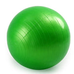 Green yoga ball