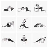 Yoga wheel for beginners