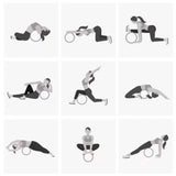 Yoga round wheel