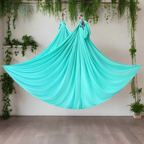 Outdoor yoga swing