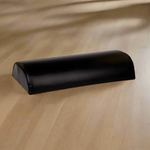 Black yoga bolster