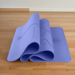 Position guide yoga mat