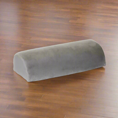 Half moon yoga bolster