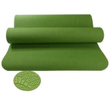 Forest green yoga mat