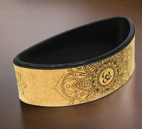 Cork yoga accessories