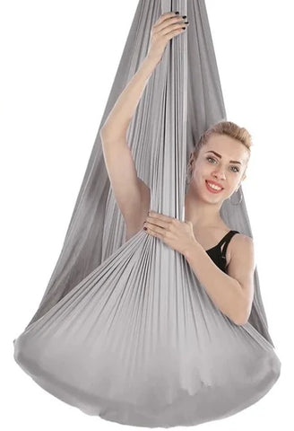 Aerial yoga silk hammock