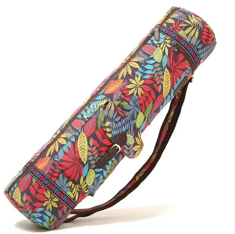 Yoga mat sling bag pattern