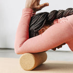 Cork yoga roller