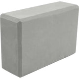 Grey yoga block