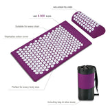 Yoga acupressure mat