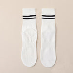 White yoga socks