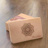 Yoga cork brick