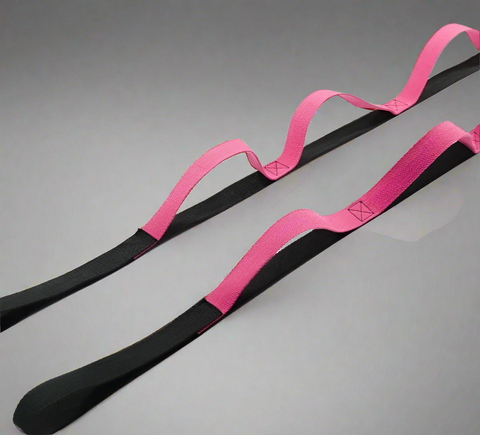Daisy chain yoga strap