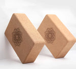 Yoga cork brick