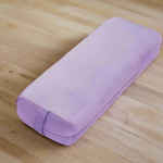 Purple yoga bolster