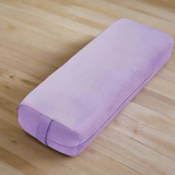 Purple yoga bolster