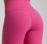 Pink yoga leggings