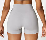 High waisted yoga shorts