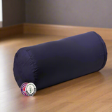 Yoga bolster props dark blue