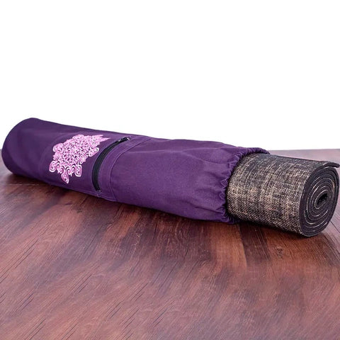 Sustainable yoga mat bag