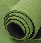 Forest green yoga mat