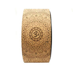 Wooden yoga wheel