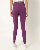 Purple yoga leggings