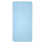 Light blue yoga mat