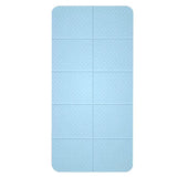 Light blue yoga mat