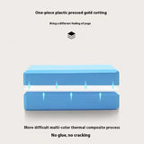 Blue yoga block