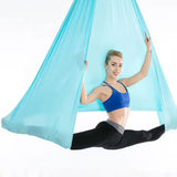 Outdoor yoga swing