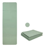 Folding travel yoga mat
