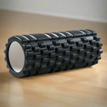 Yoga half foam roller black