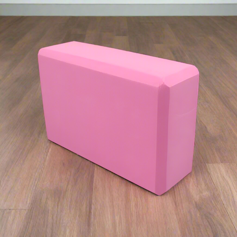 Pink Yoga Block