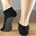 Black yoga socks