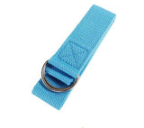 Yoga D ring strap blue