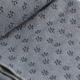 Non slip yoga towel grey