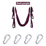Dark purple power swing yoga