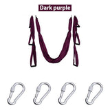 Dark purple power swing yoga