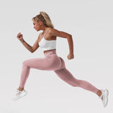 Ladies yoga Leggings pink