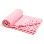 Pink slip less towel