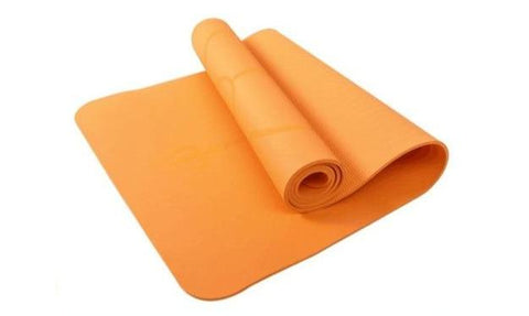 Orange yoga mat Yoga mats1 