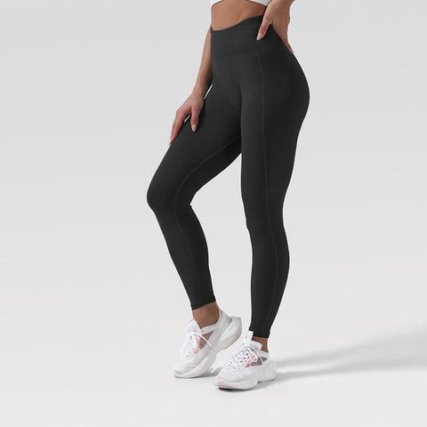 Black yoga leggings