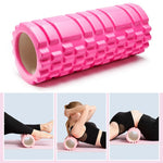 Pink yoga gym foam roller