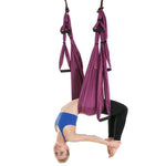 Dark purple power swing yoga
